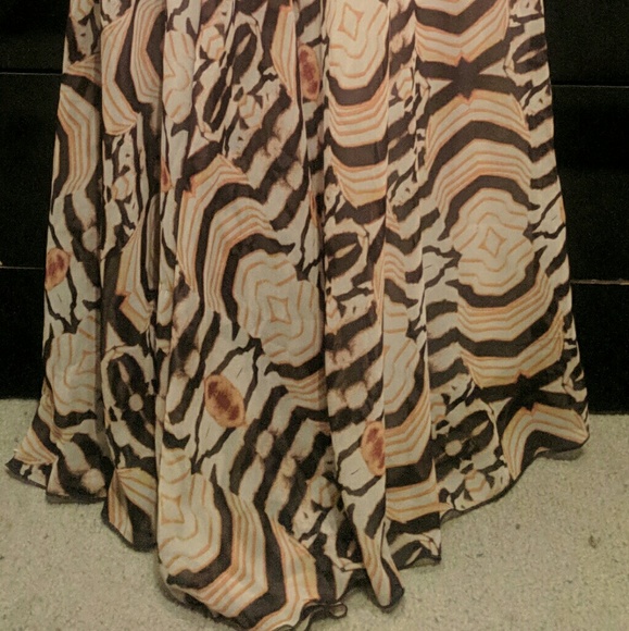 Moda international jungle print maxi skirt - Picture 4 of 7